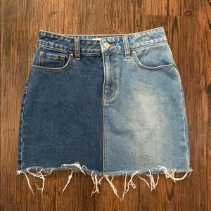 Pacsun Denim Mini Skirt